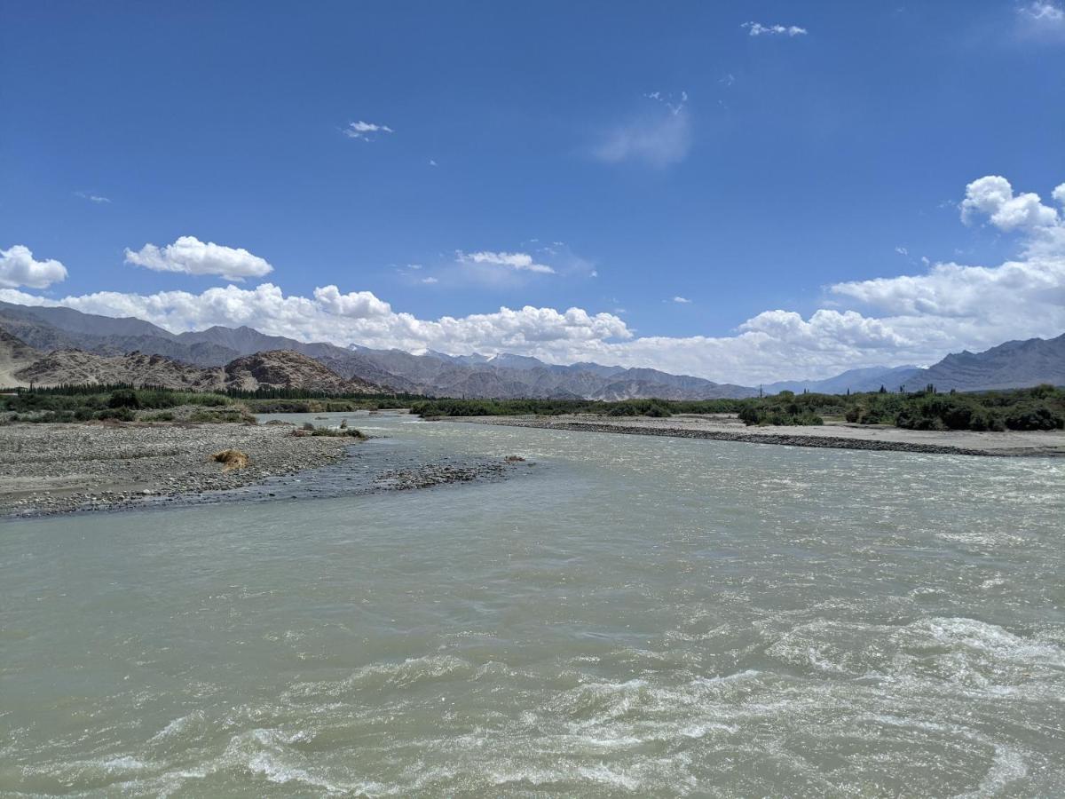 The Indus River Camp Leh Exterior foto