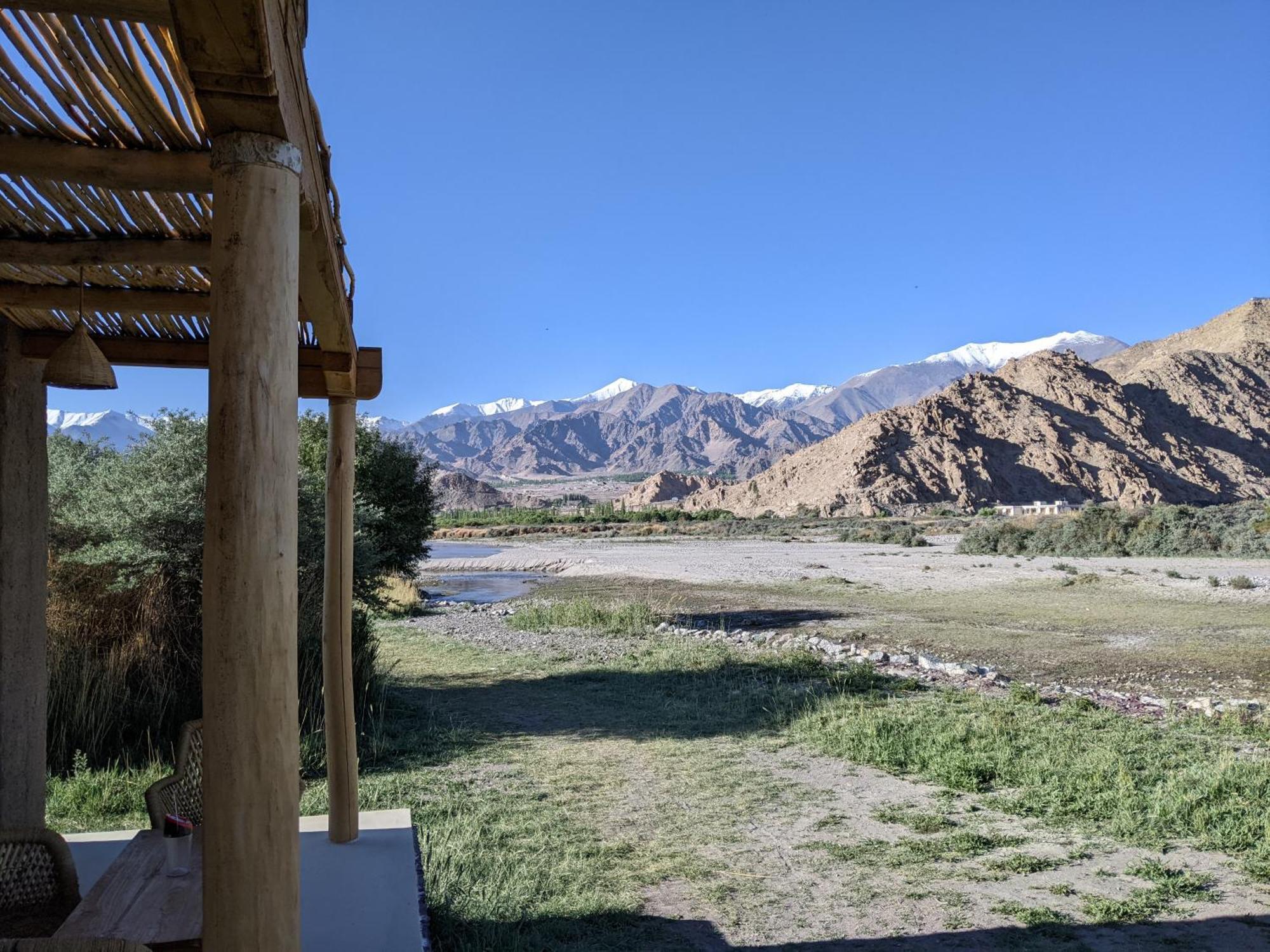 The Indus River Camp Leh Exterior foto