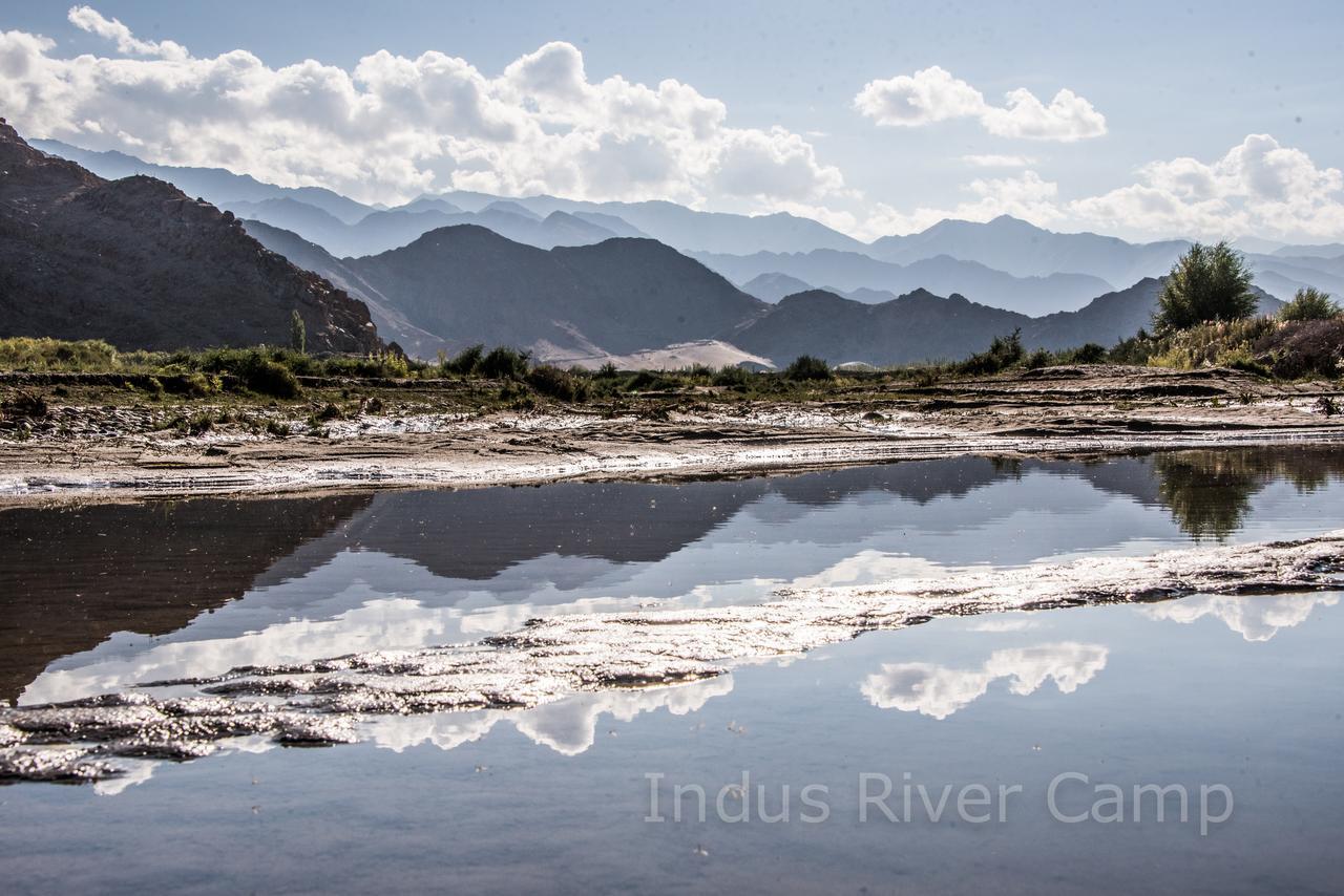 The Indus River Camp Leh Exterior foto